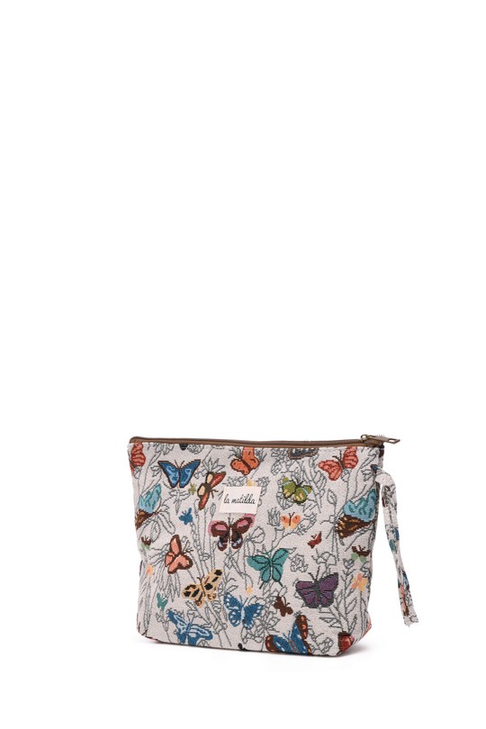 Pochettes Maroquinerie Blanc A&E M115-116 Efashion Paris