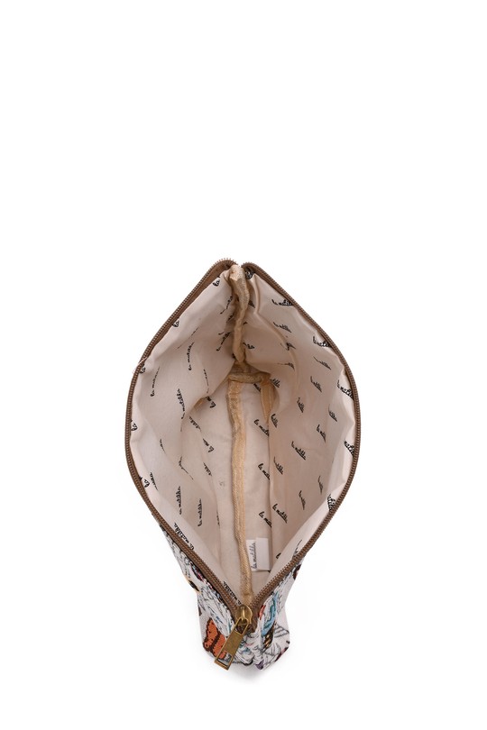 Pochettes Maroquinerie Blanc A&E M115-116 Efashion Paris
