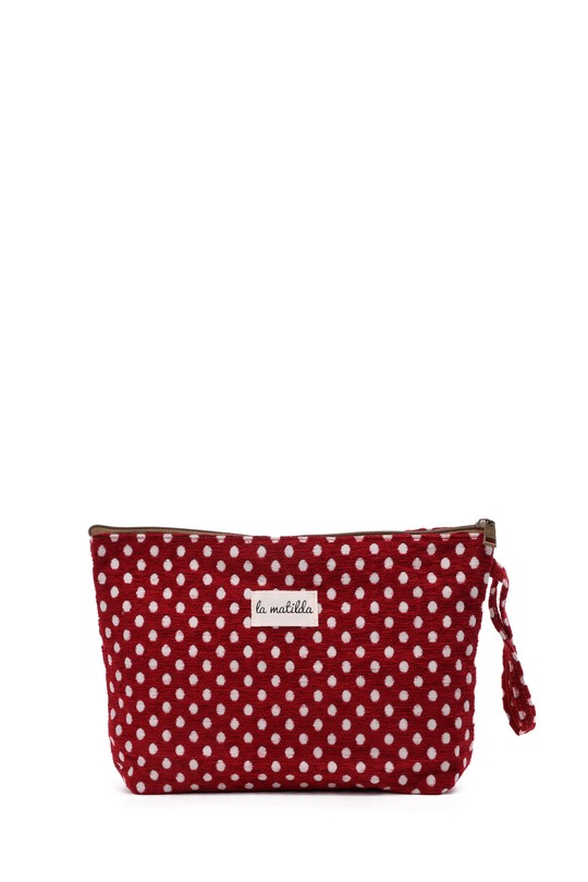 Pochettes Maroquinerie Rouge A&E M115-92 Efashion Paris