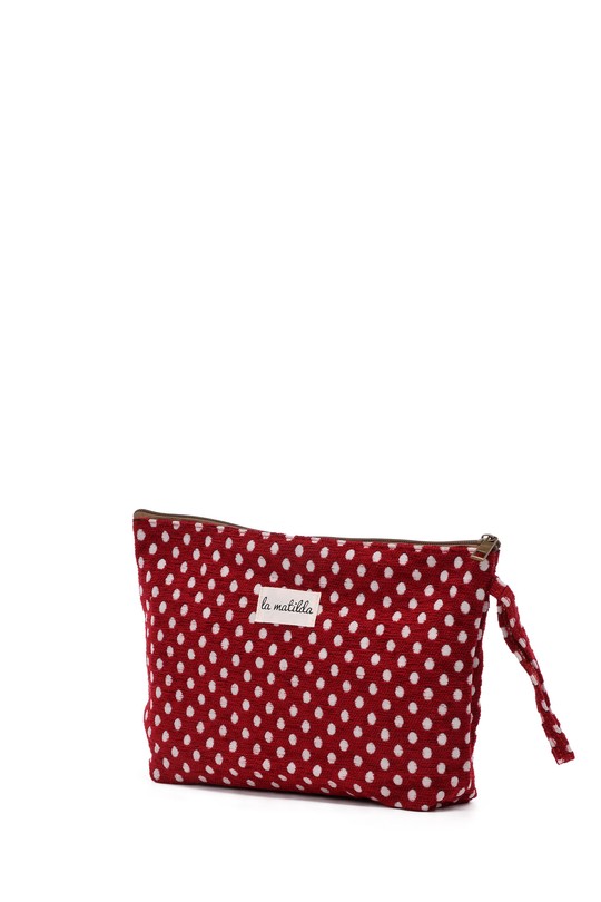 Pochettes Maroquinerie Rouge A&E M115-92 Efashion Paris