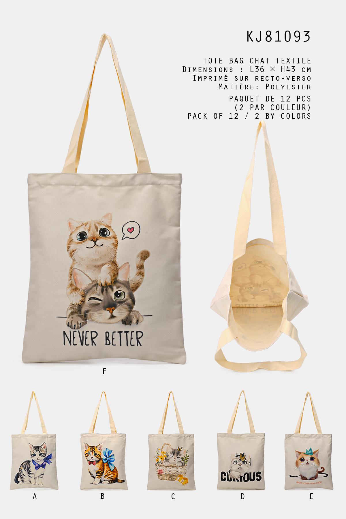 Tote bags Bags Mixed colors A&E KJ81093-P12 #c Efashion Paris