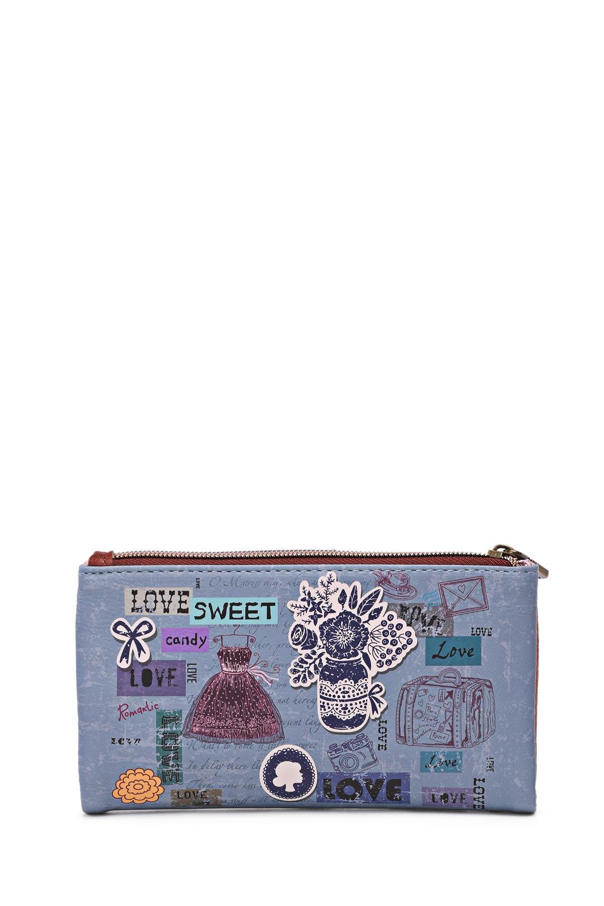 Petite maroquinerie Maroquinerie Bleu A&E SC-042-VV #c Efashion Paris