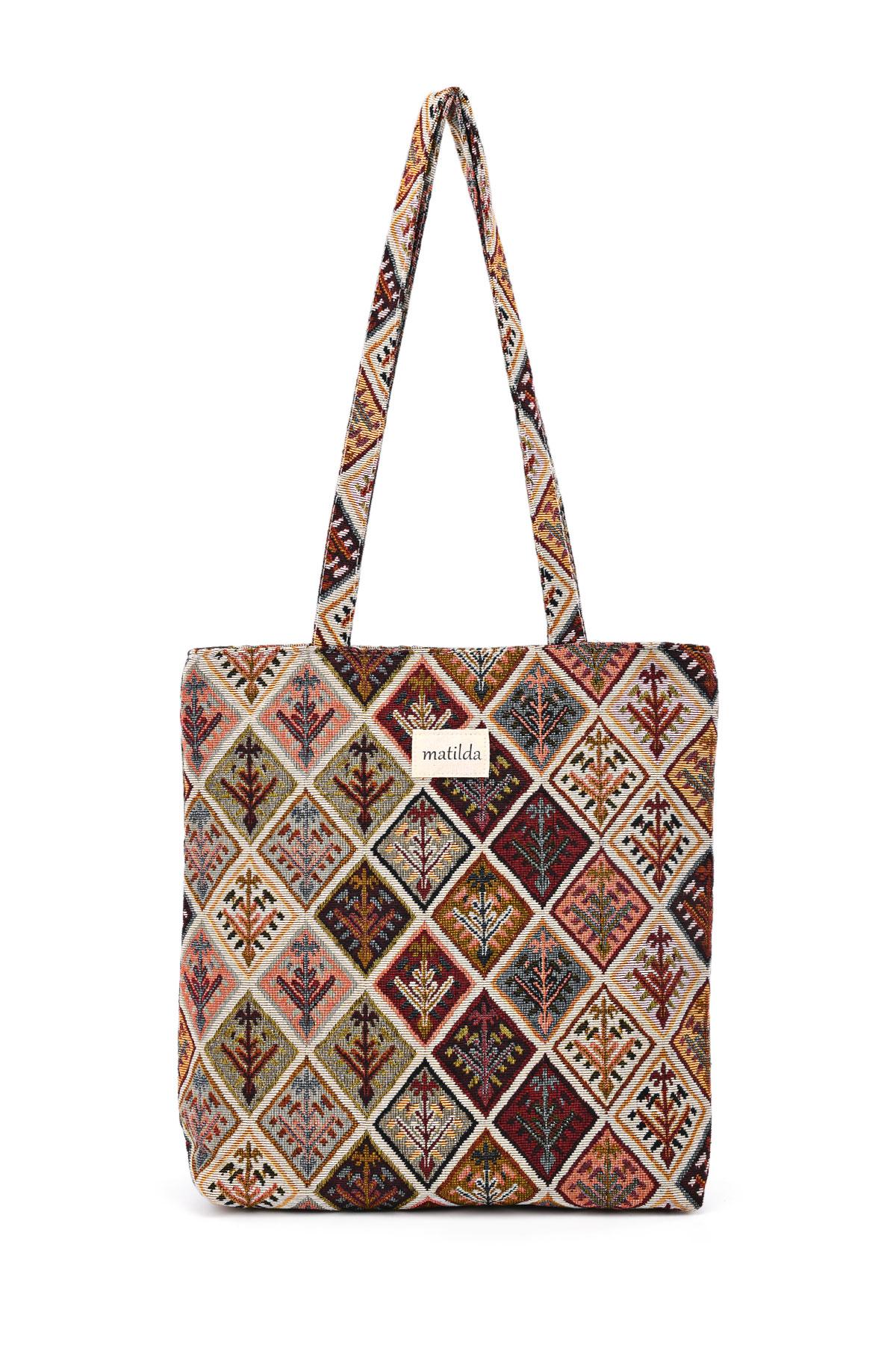 Tote bags Bags Motifs A&E M106-50 #c Efashion Paris