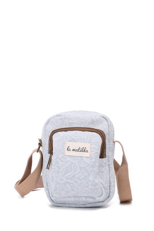 Sacs à bandoulière Maroquinerie Bleu ciel A&E M143-109 #c Efashion Paris
