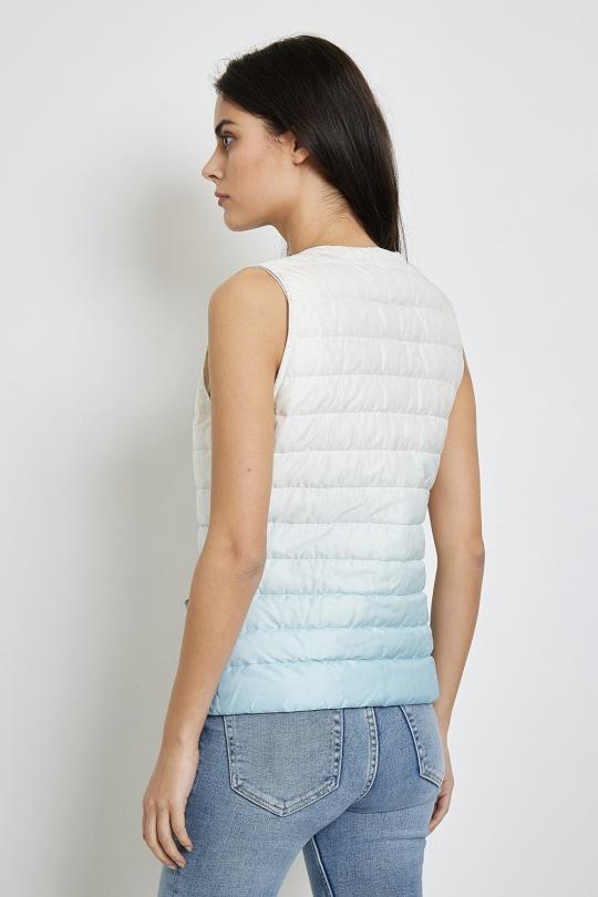 Doudounes Femme Bleu FRIME 1584 Efashion Paris