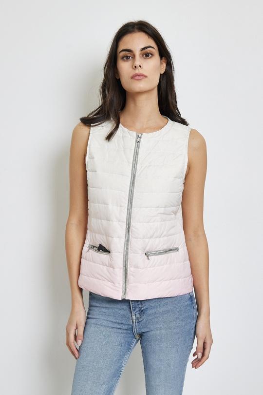 Doudounes Femme Bleu FRIME 1584 Efashion Paris