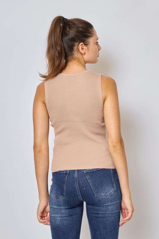 Vests Women Pink FRIME FM510 Efashion Paris