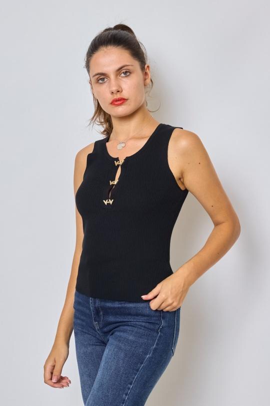 Vests Women Pink FRIME FM510 Efashion Paris