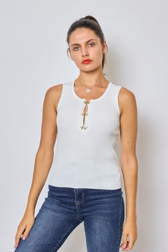 Vests Women Pink FRIME FM510 Efashion Paris
