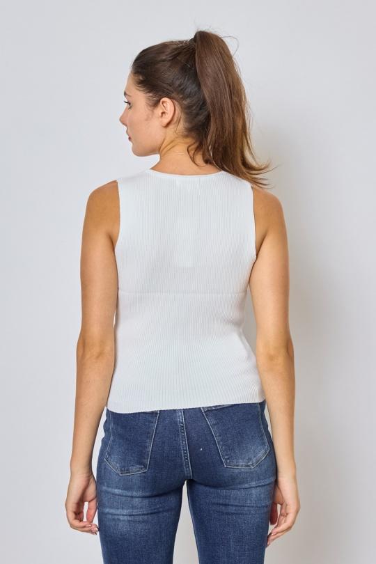 Vests Women Pink FRIME FM510 Efashion Paris