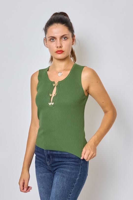 Vests Women Pink FRIME FM510 Efashion Paris