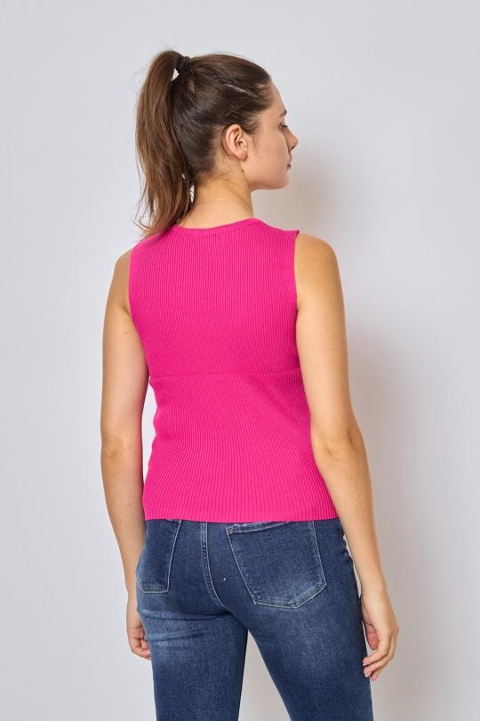 Vests Women Pink FRIME FM510 Efashion Paris