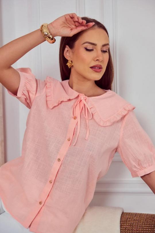 Camisas Mujer Pink FRIME 5620 Efashion Paris