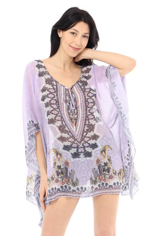 Tops Femme Violet FRIME 5177 Efashion Paris