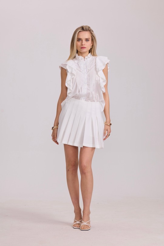 Chemises Femme Blanc FRIME FM2624 Efashion Paris