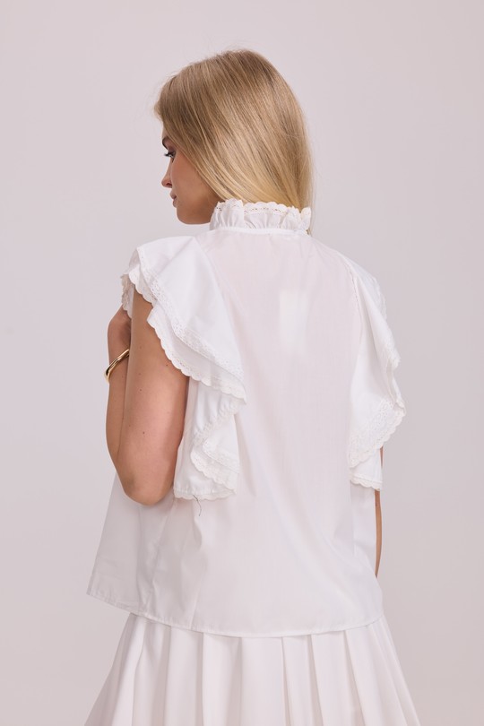 Chemises Femme Blanc FRIME FM2624 Efashion Paris