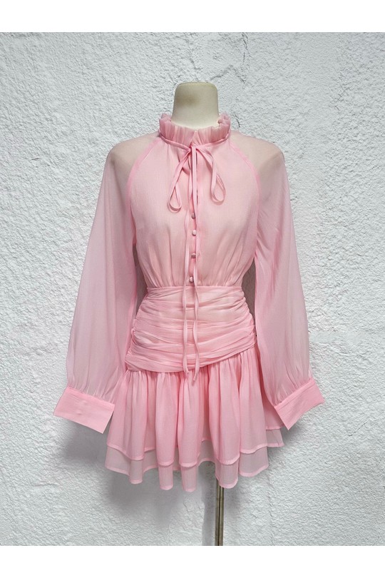 Robes courtes Femme Bleu FRIME 3187 Efashion Paris