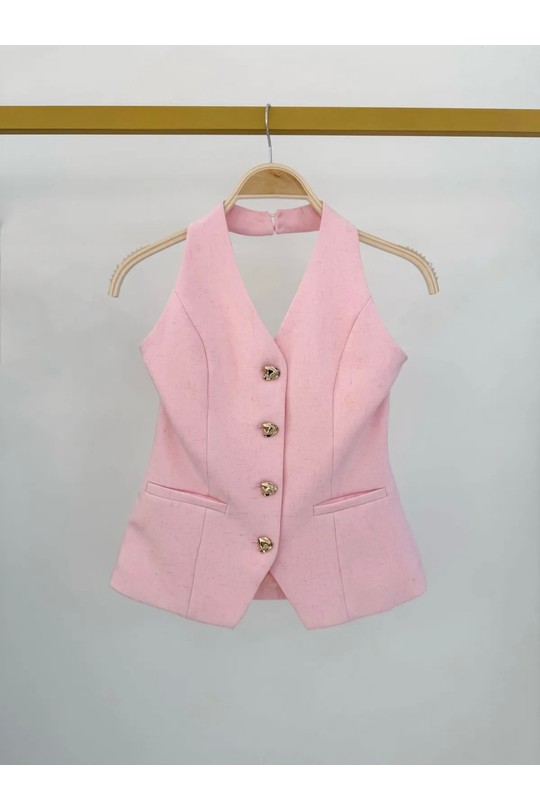 Tops Femme Rose FRIME 3203 Efashion Paris