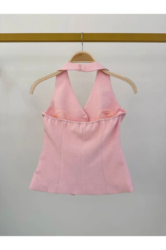 Tops Femme Rose FRIME 3203 Efashion Paris