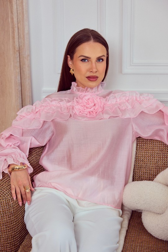 Tops Femme Blanc FRIME 2617 Efashion Paris