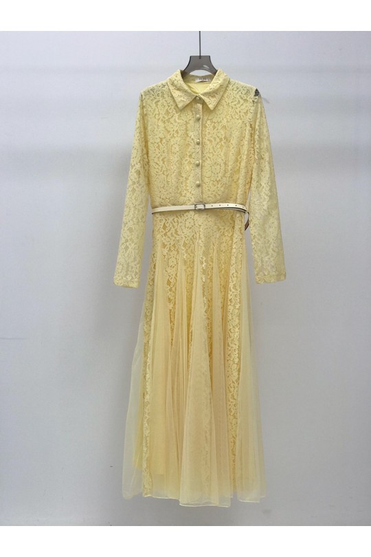 Robes longues Femme Noir FRIME 2659 Efashion Paris