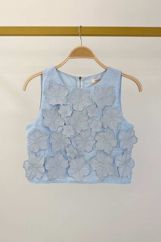 Tops Femme Bleu FRIME 2809 Efashion Paris