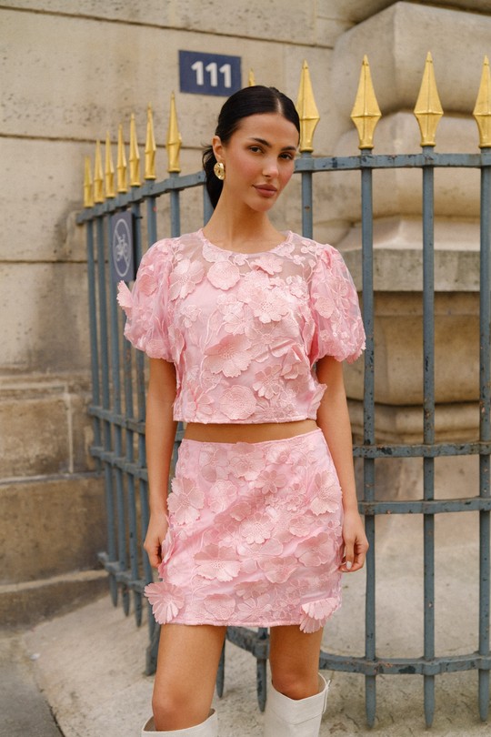 Tops Femme Rose FRIME 2813 Efashion Paris