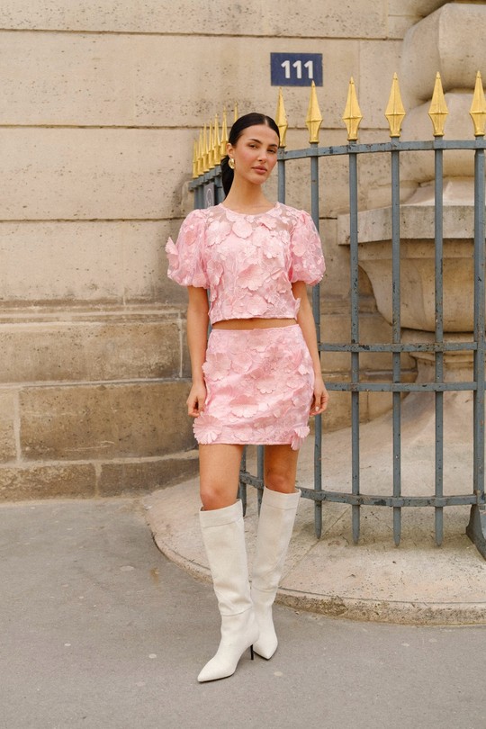 Tops Femme Rose FRIME 2813 Efashion Paris