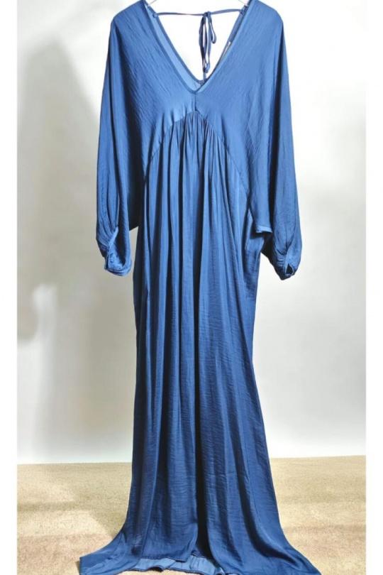 Robes longues Femme Bleu Emi-Jo 92768 Efashion Paris