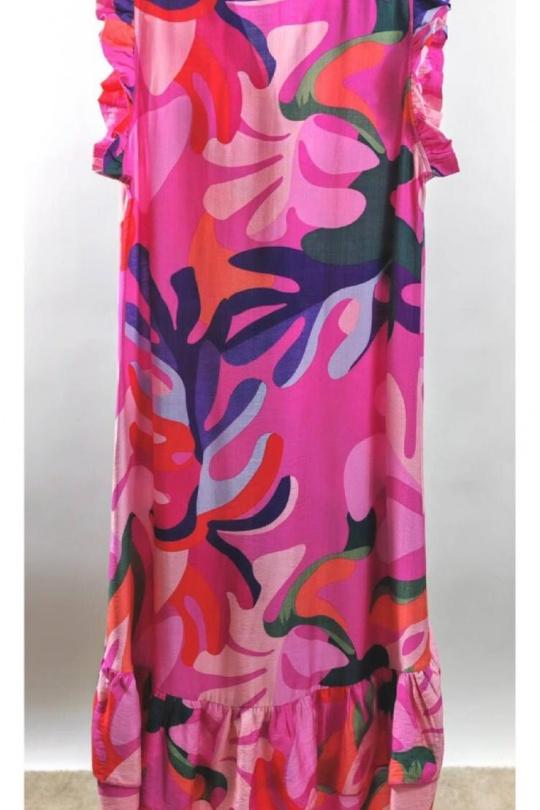 Robes longues Femme Multicolore Emi-Jo 5203 Efashion Paris