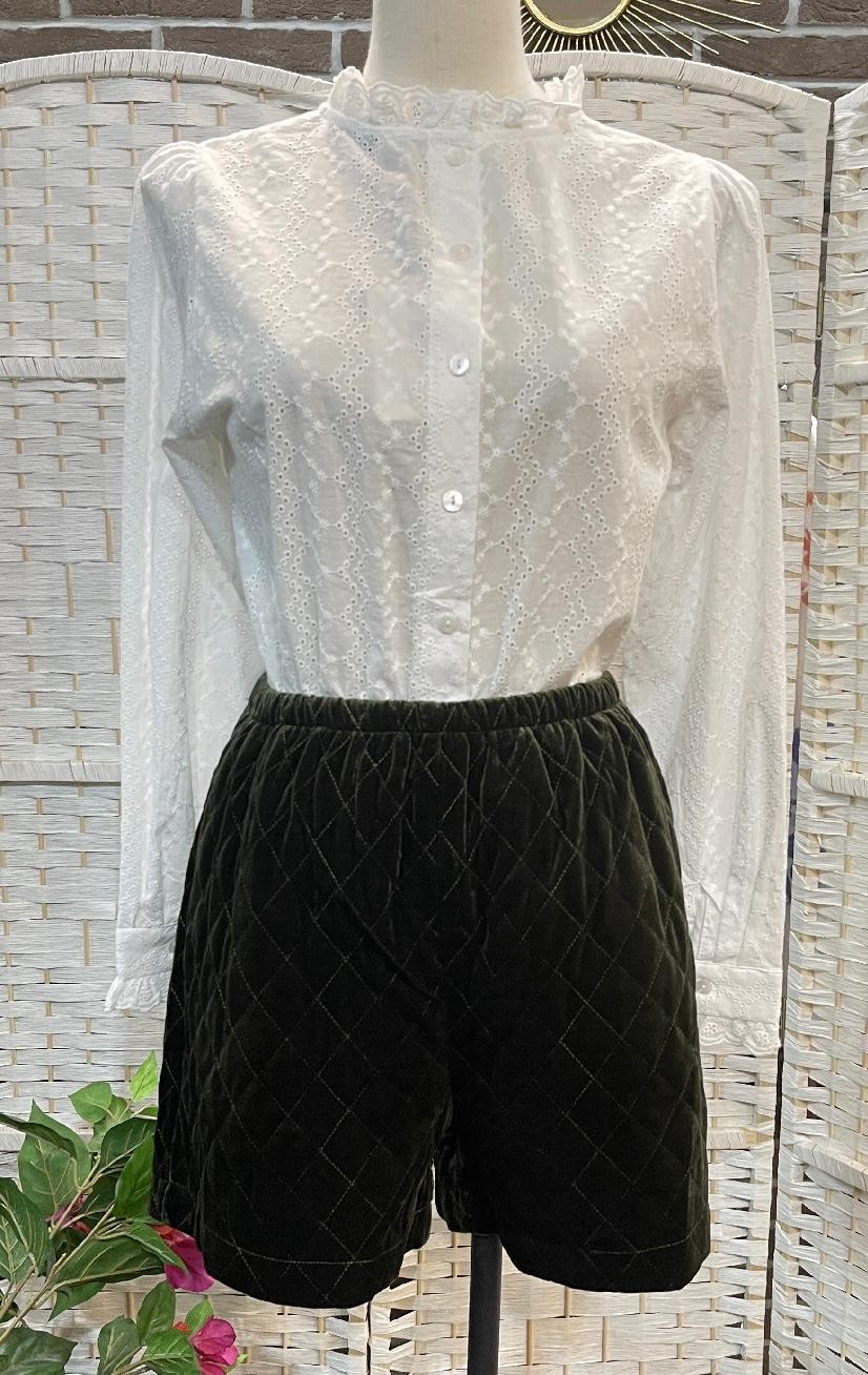 Shorts Femme Kaki Emi-Jo 93220 #c Efashion Paris