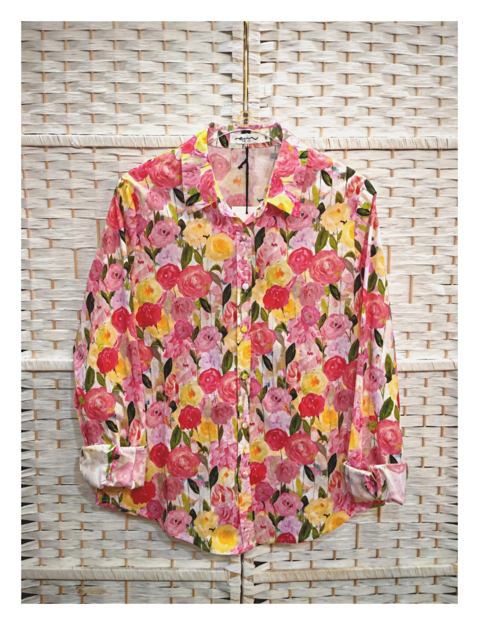Camisas Mujer Pink Emi-Jo 91133-713 #c Efashion Paris
