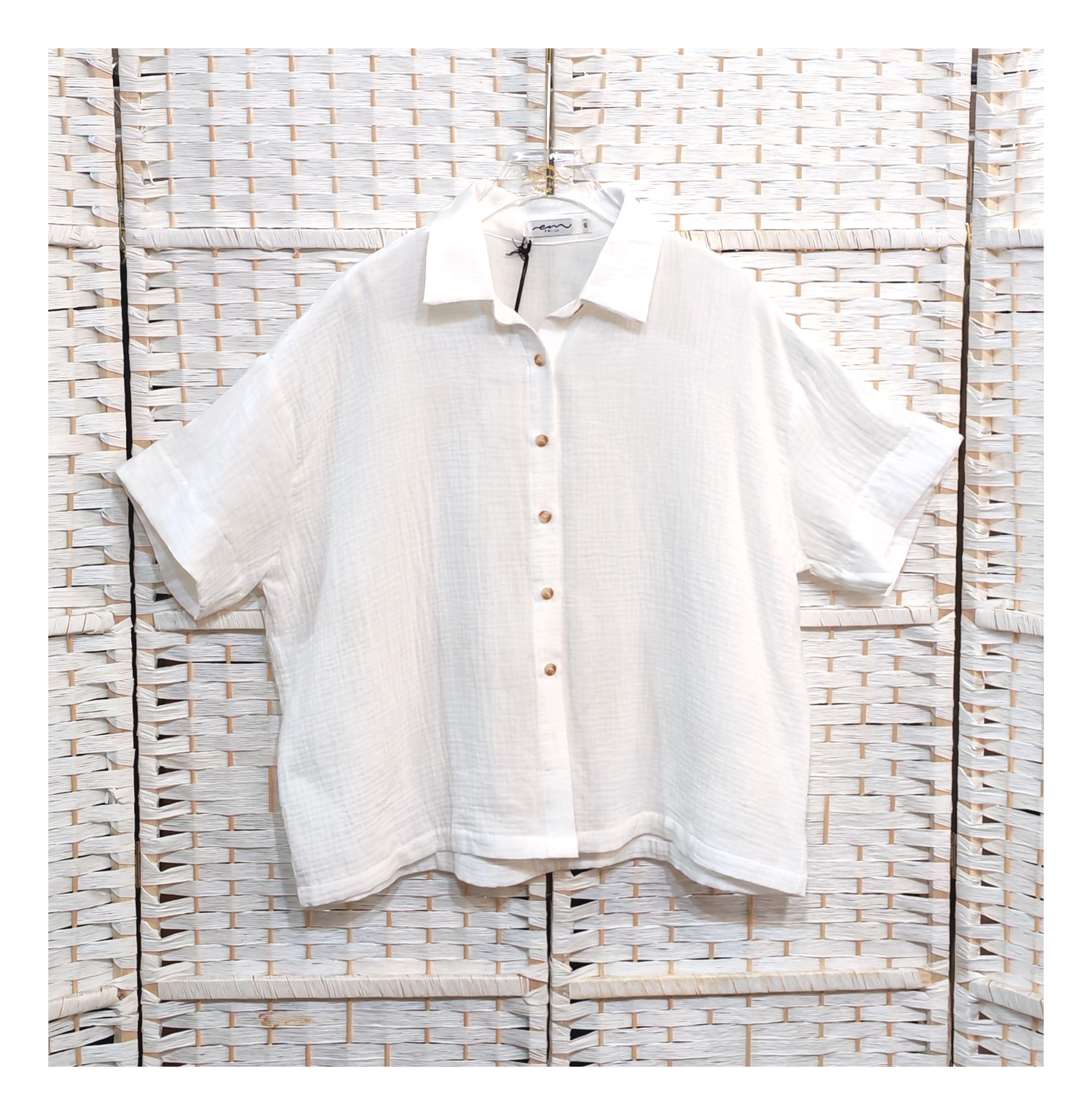 Camisas Mujer Cream Emi-Jo 911238 #c Efashion Paris