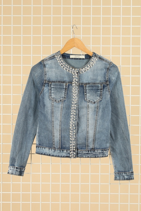 Grossiste veste femme, vente vestes femmes en cuir, en jean Veste simili cuir Malena Boutique Femme