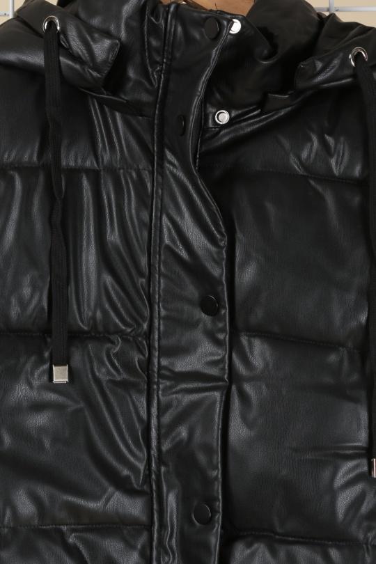 Doudounes Femme Noir MELENA DIFFUSION B7004 Efashion Paris