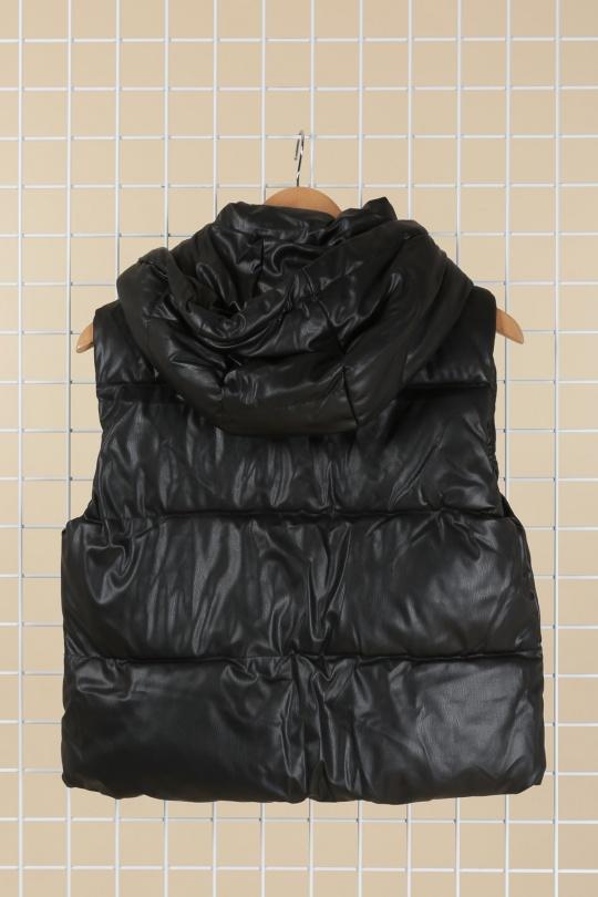 Doudounes Femme Noir MELENA DIFFUSION B7004 Efashion Paris