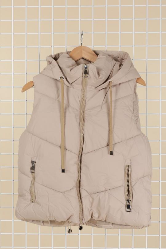 Doudounes Femme Noir MELENA DIFFUSION B7005 Efashion Paris