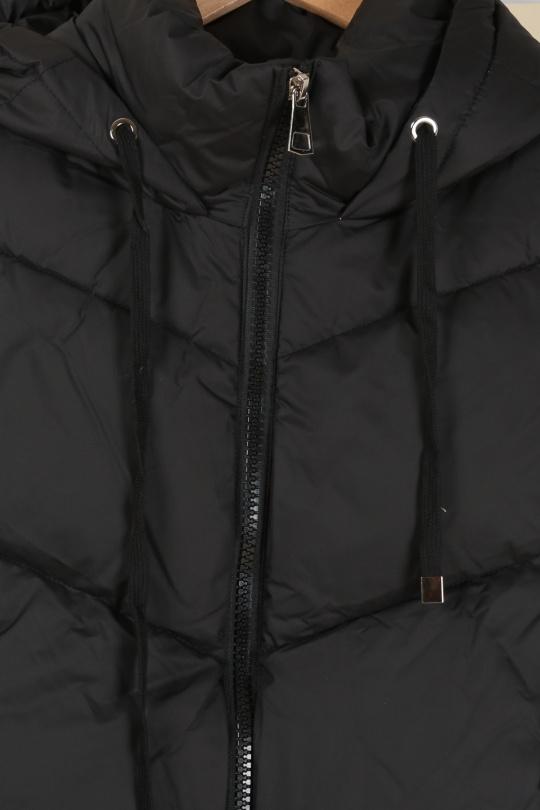 Doudounes Femme Noir MELENA DIFFUSION B7005 Efashion Paris