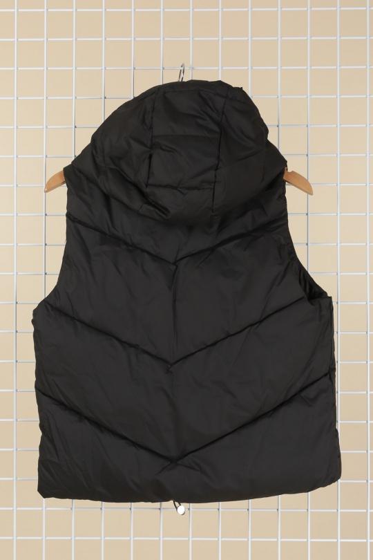 Doudounes Femme Noir MELENA DIFFUSION B7005 Efashion Paris