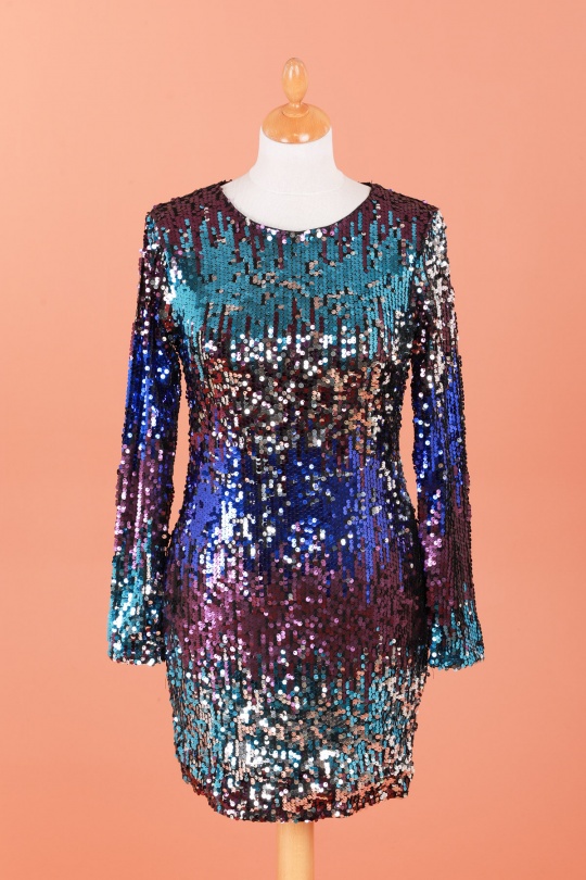 Robes de soirée Femme Violet MELENA DIFFUSION N3011 Efashion Paris