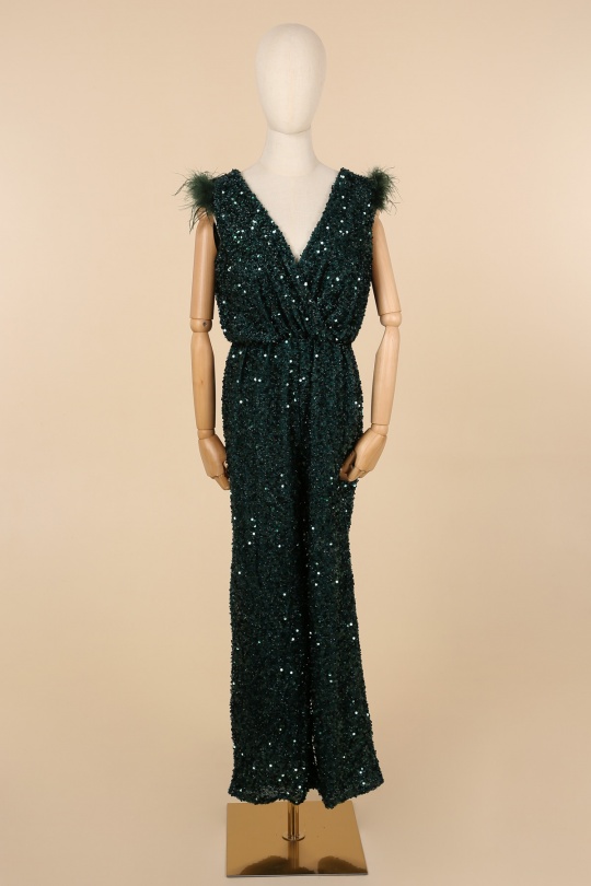 Combinaisons Femme Vert MELENA DIFFUSION 8049 Efashion Paris