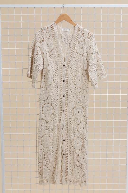 Abiti maxi Donna Beige MELENA DIFFUSION Y2003 Efashion Paris