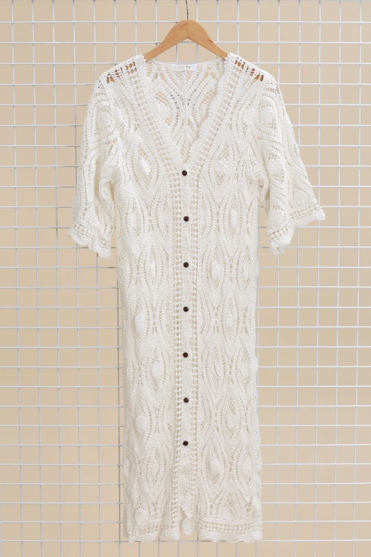 Abiti maxi Donna White MELENA DIFFUSION Y2006 Efashion Paris