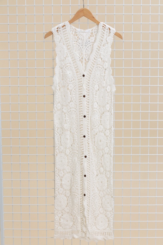 Vestidos largos Mujer White MELENA DIFFUSION Y2007 Efashion Paris