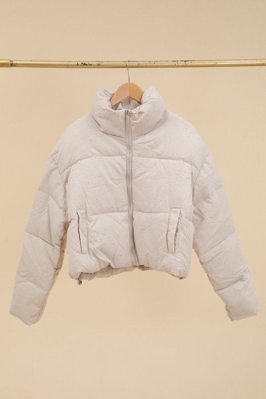 Doudounes Femme Noir MELENA DIFFUSION B673 Efashion Paris