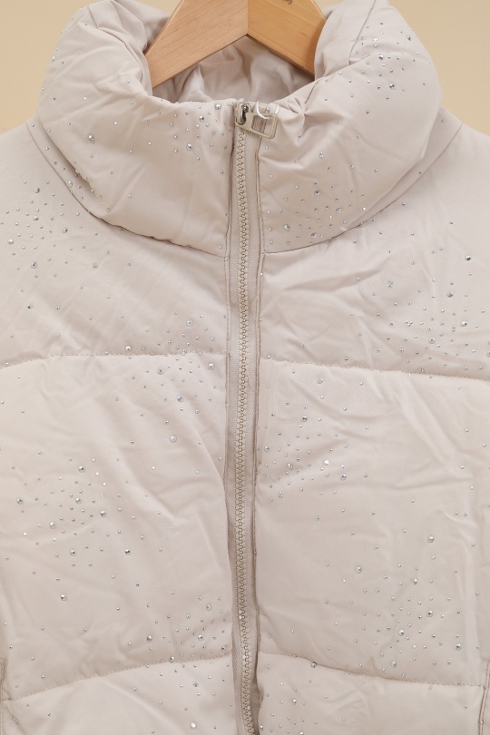 Doudounes Femme Noir MELENA DIFFUSION B673 Efashion Paris