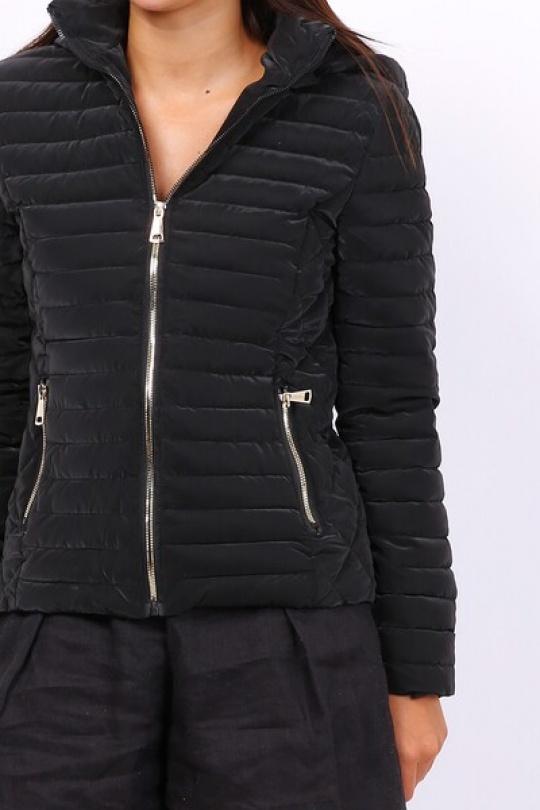 Doudounes Femme Noir MELENA DIFFUSION 905 Efashion Paris