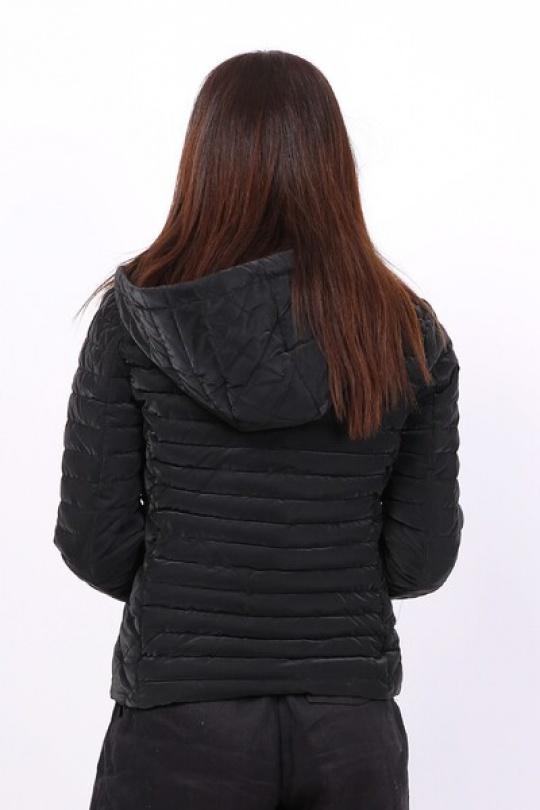 Doudounes Femme Noir MELENA DIFFUSION 905 Efashion Paris
