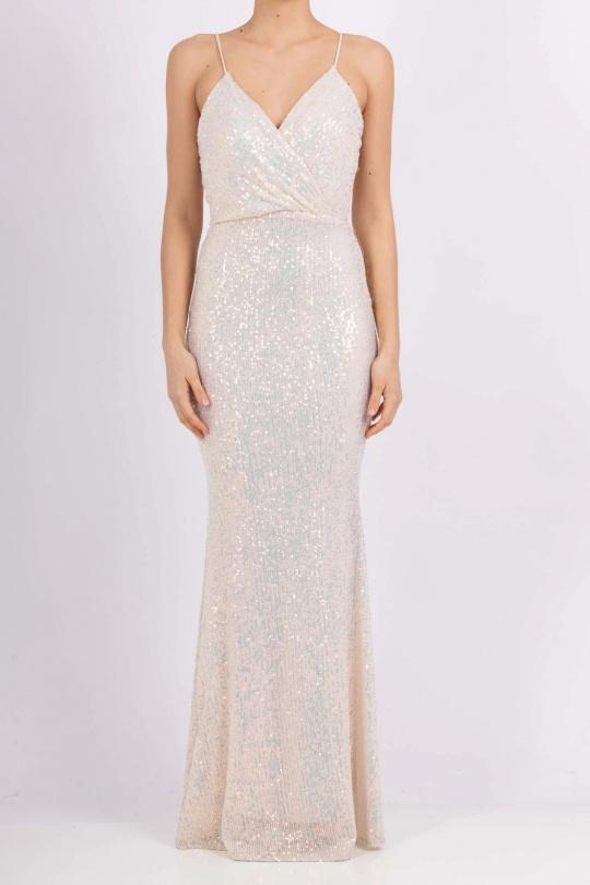 Abiti da sera Donna Gold MELENA DIFFUSION 16276 Efashion Paris