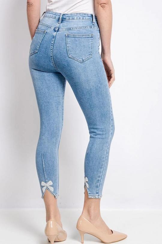 Jeans Femme Bleu jean MELENA DIFFUSION E2876 Efashion Paris